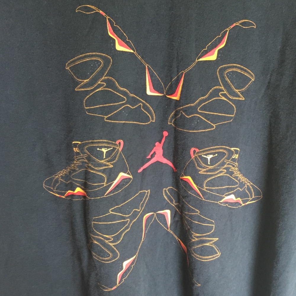 VINTAGE AIR JORDAN RETRO 7 SHOE SHIRT SHORTSLEEVE